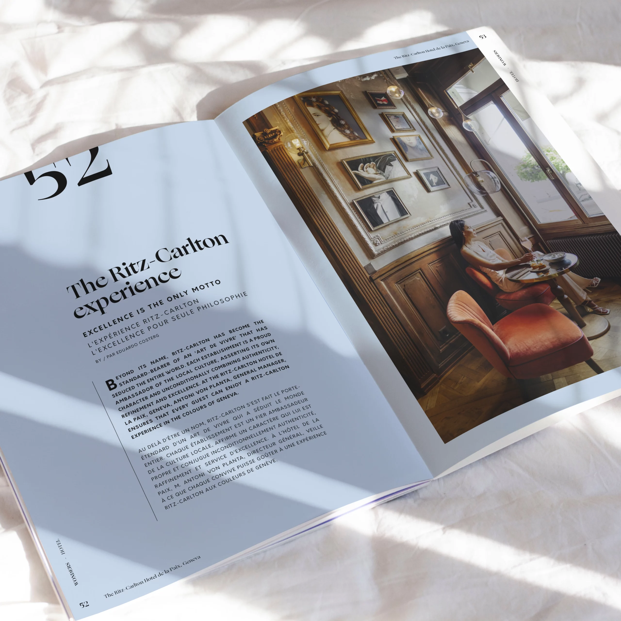 Blush Editions Expertise blush editions magazine Wonders Ritz Carlton