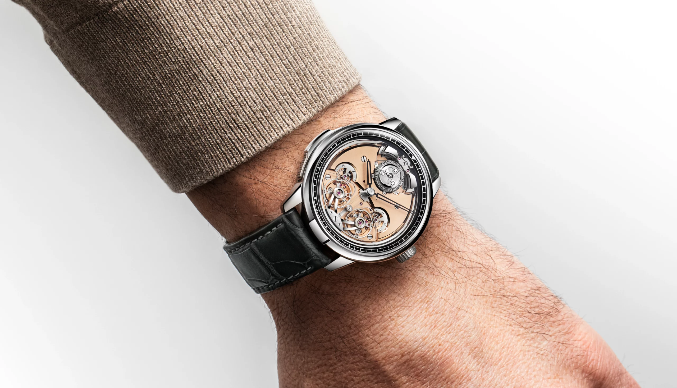 Claude Meylan_montre l'Abbaye, Sculpteur du temps