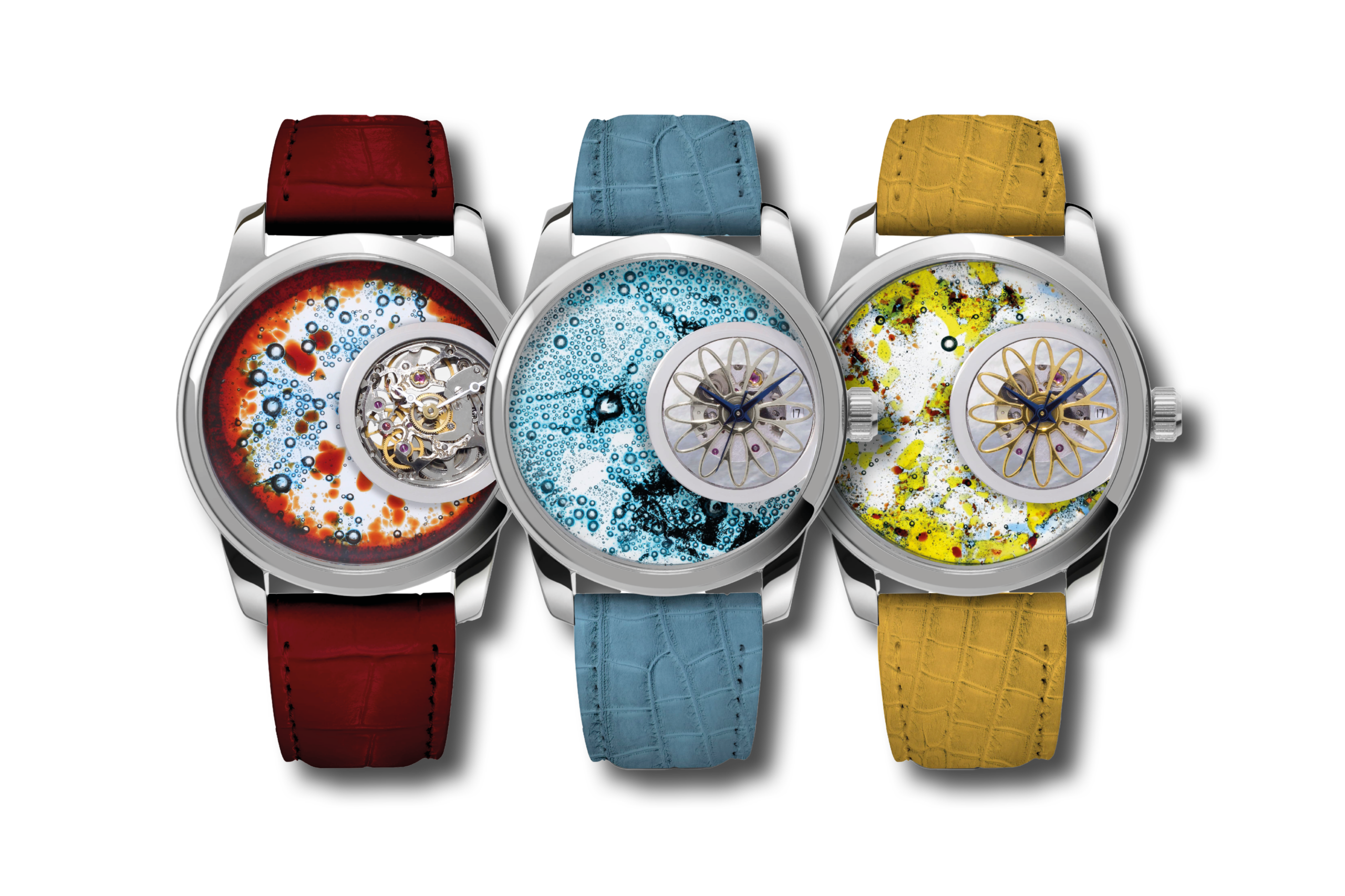 Claude Meylan_montre l'Abbaye, Sculpteur du temps